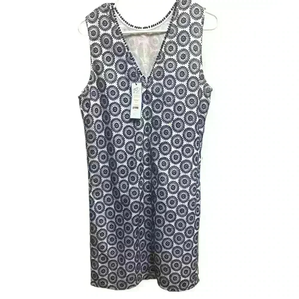 Draper James Collection Eyelet Shift Dress, Women’s Size 8.  New With Tags - Picture 2 of 6